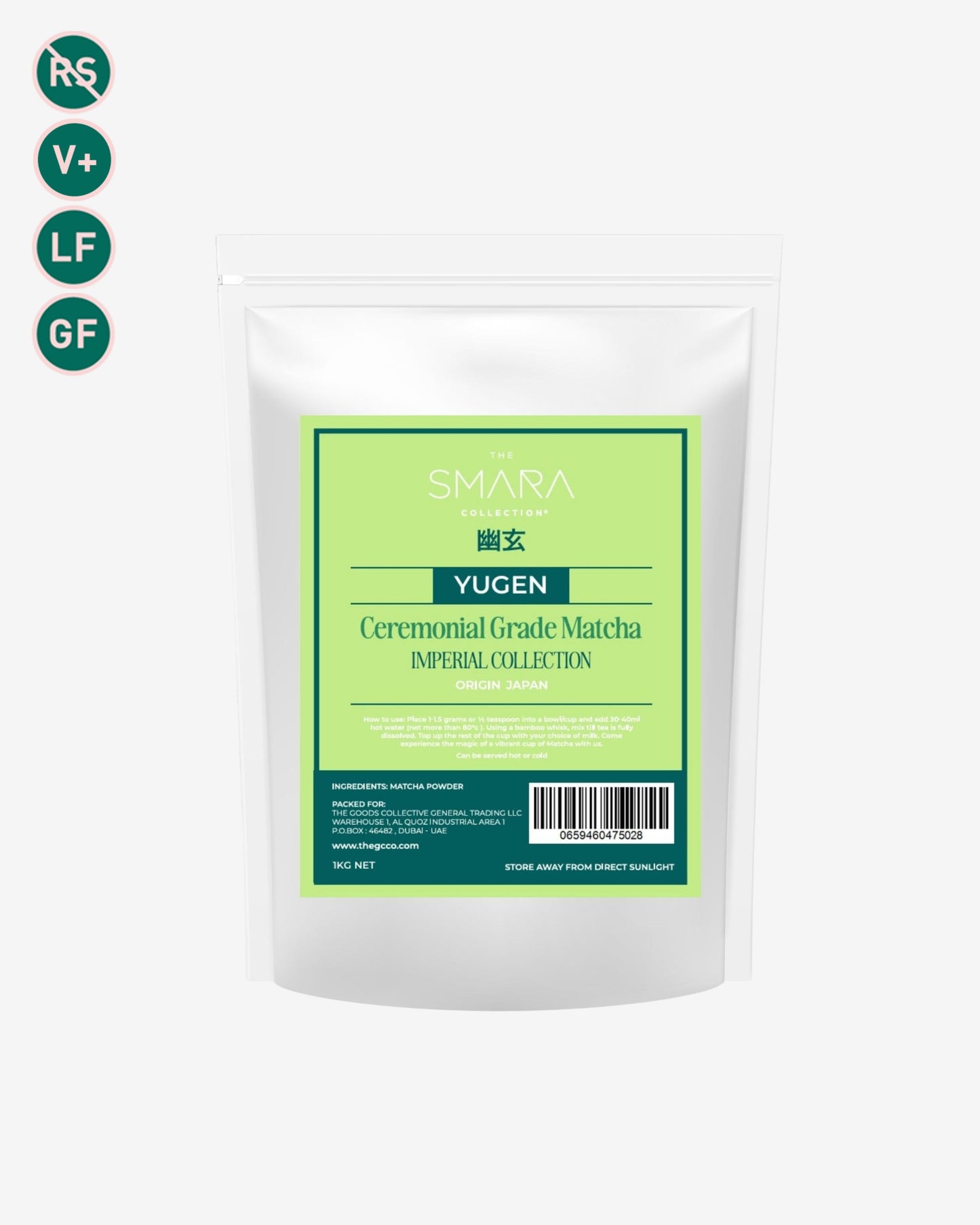 
                  
                    Yugen Ceremonial Grade Matcha 100g
                  
                