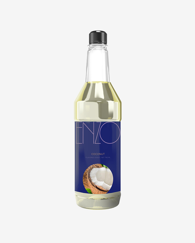 Coconut 750ml - Enzo Syrup