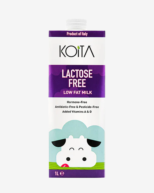 Koita Lactose Free Low Fat Milk 1L x 12
