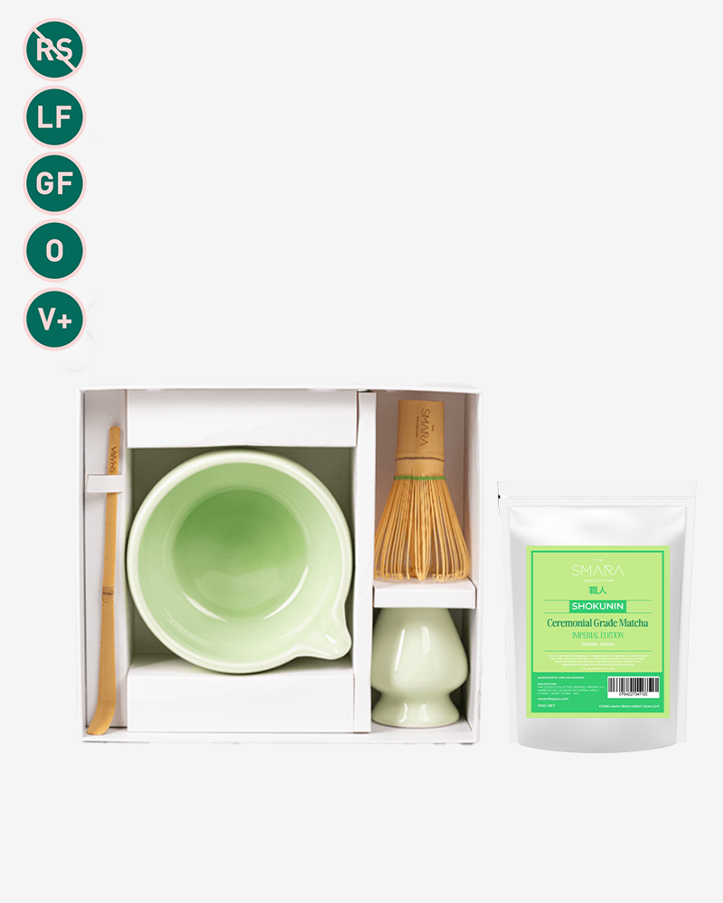 Full Kit Shokunin Ceremonial Grade Matcha - 100g