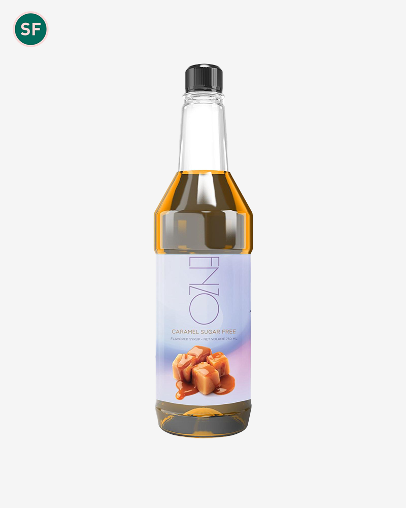 Caramel Sugar Free 750ml - Enzo Syrup