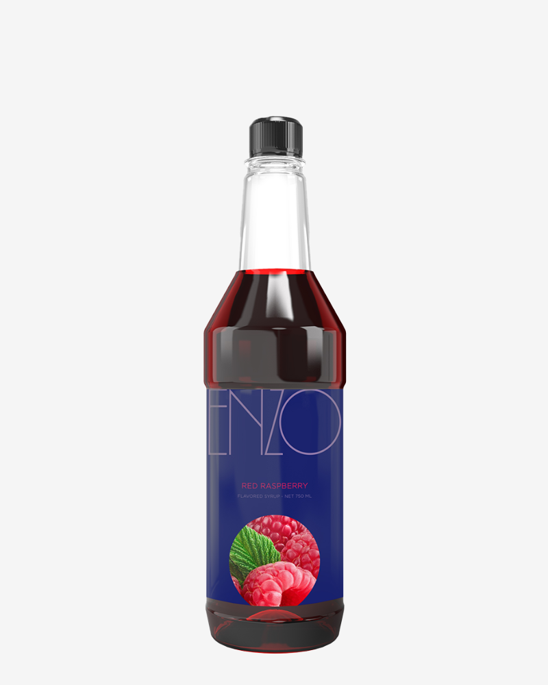 Red Raspberry 750ml - Enzo Syrup