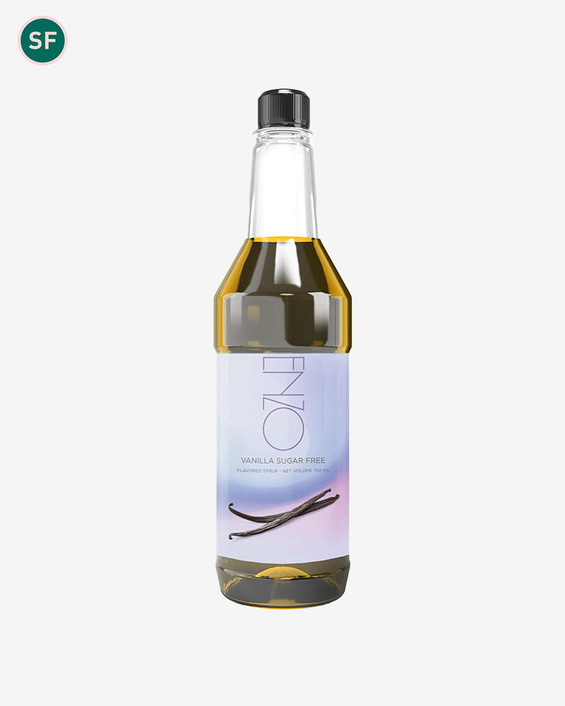 Vanilla Sugar Free 750ml - Enzo Syrup