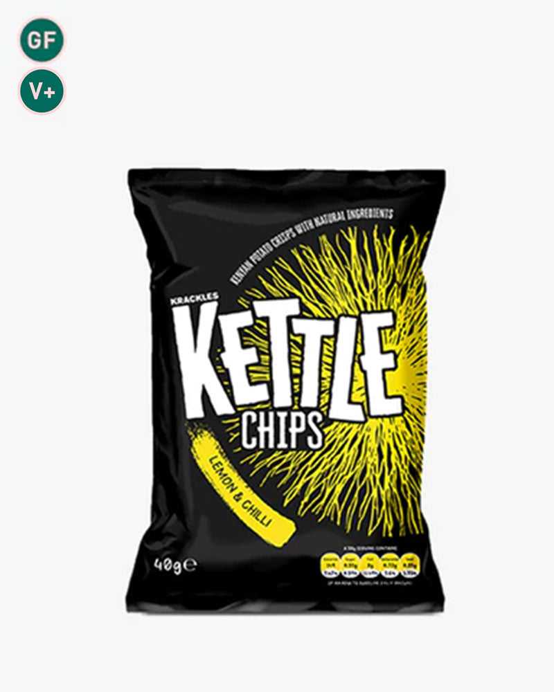 Kettle Chips Potato Crisps Lemon Chilli 40g