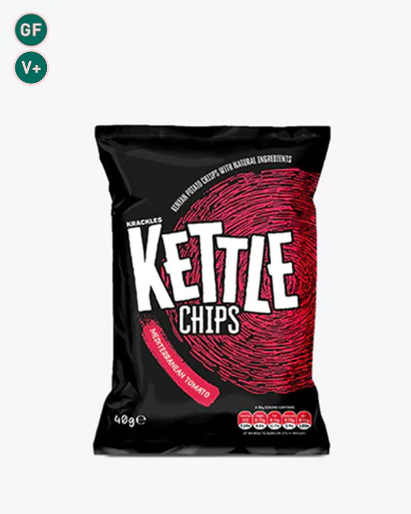 Kettle Chips Potato Crisps Mediterranean Tomato 40g