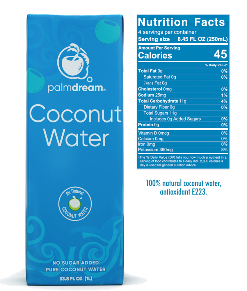 
                  
                    Palmdream Premium Coconut Water 1L
                  
                