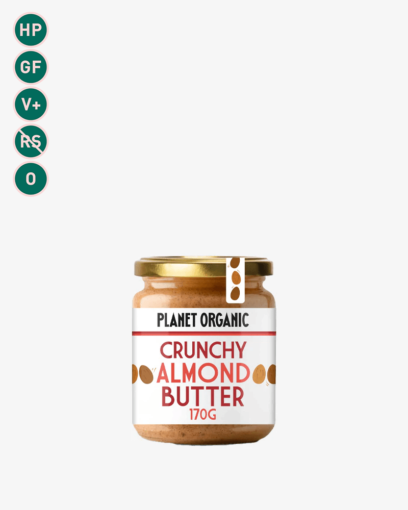 Planet Organic Crunchy Almond Butter 170g