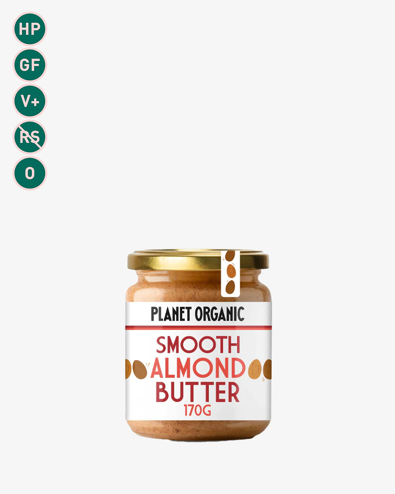 
                  
                    Planet Organic Smooth Almond Butter 170g
                  
                